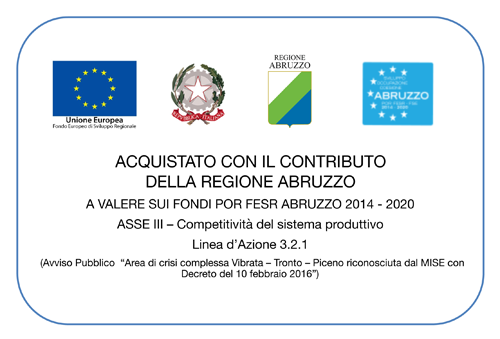 ACQUISTATO CON IL CONTRIBUTO DELLA REGIONE ABRUZZO